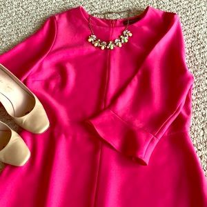 NWT Banana Republic hot pink dress